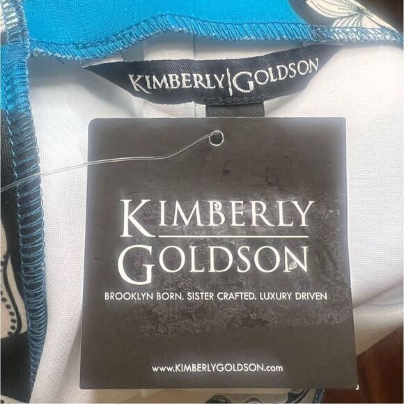 Kimberly Goldson Chrissi Criss Cross Midi Dress NWT Size 2 - Picture 12 of 13